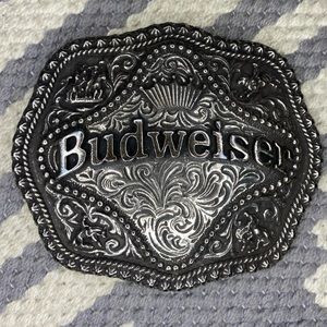 Budweiser belt buckle